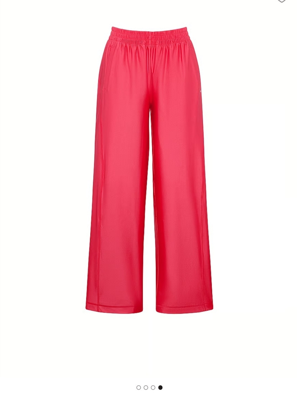 Victoria's Secret Wide-Leg Pull-On Pants in Hot Pink
